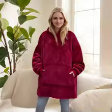 Snuggle Lamb Hood Oversized