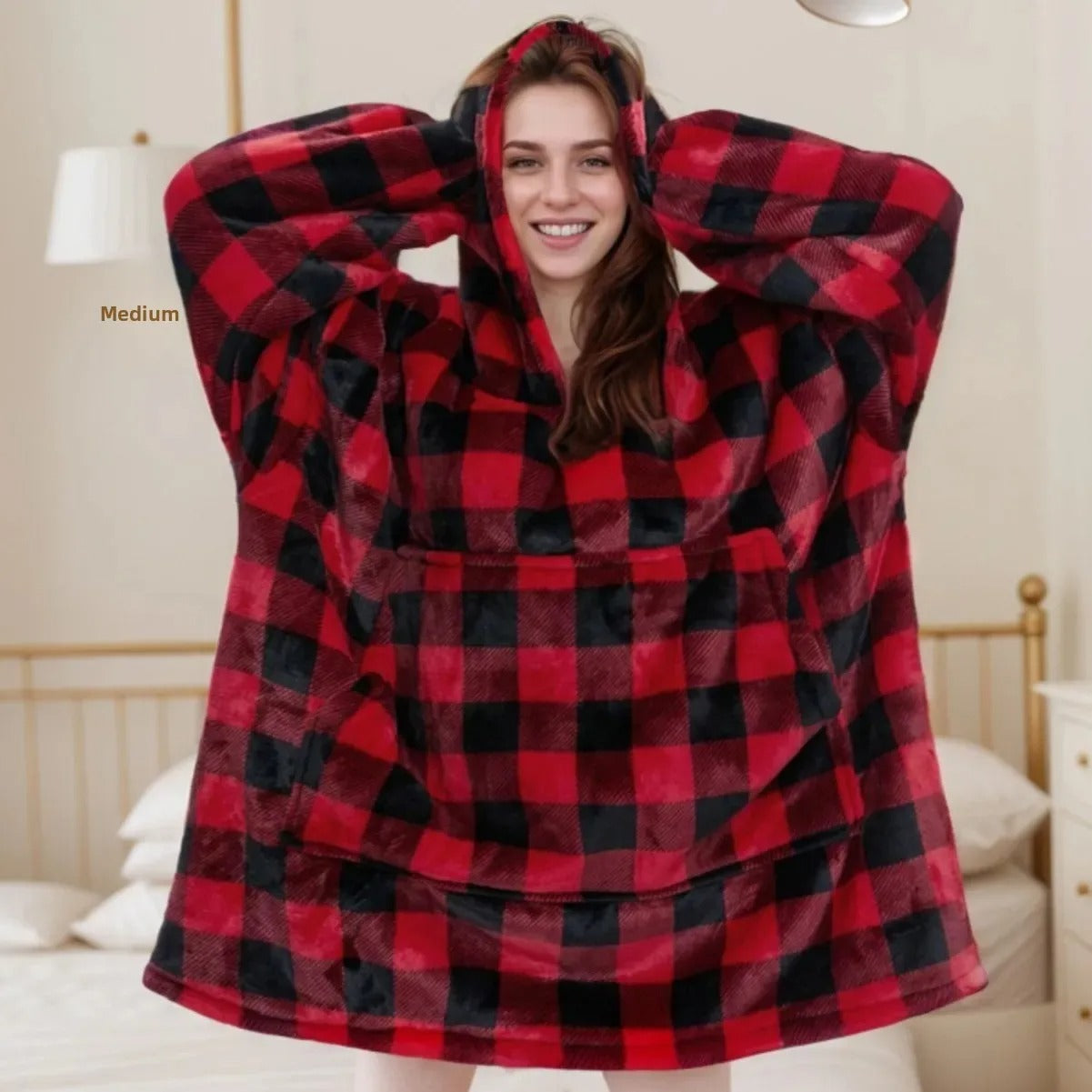 Snuggle Lamb Hood Oversized